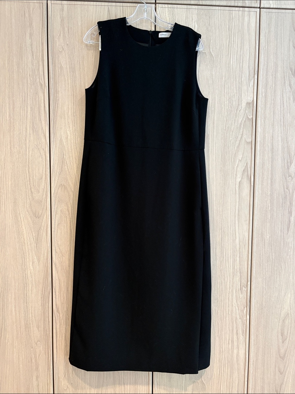 Classic Sleeveless Black Sheath Dress by InWear